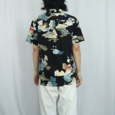 画像3: Calvin Klein Jeans 総柄 コットンハワイアンシャツ  (3)