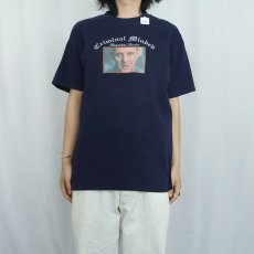 画像2: 90's〜 Serial Killer "THE SILENCE OF THE LAMBS" 映画プリントTシャツ NAVY (2)