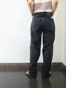 画像3: 90's Levi's SILVERTAB USA製 "Loose" ブラックデニムパンツ W34 (3)