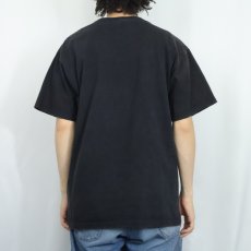 画像3: 2000's "I AM LICENSED TO CARRY A CONCEALED WEAPON..." ピストルプリントTシャツ BLACK L (3)