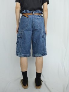 画像6: 【SALE】 no boundaries デタッチャブルデザイン 2WAY デニムカーゴパンツ W37 (6)