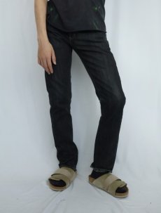 画像1: 2000's Levi's "SKINNY 511" ブラックデニムパンツ W30 (1)
