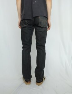 画像5: 2000's Levi's "SKINNY 511" ブラックデニムパンツ W30 (5)
