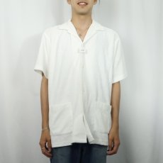 画像2: WEEKENDER 無地 パイルビーチシャツ (2)