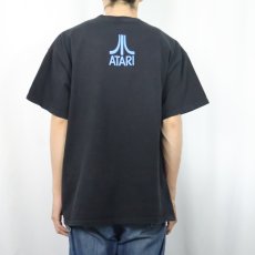 画像4: ATARI "ASTEROIDS" シューティングゲーム プリントTシャツ BLACK  (4)