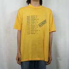 画像2: 90's USA製 "JUST DO IT. LIVE FOR JESUS!" ジーザスプリントTシャツ XXL (2)