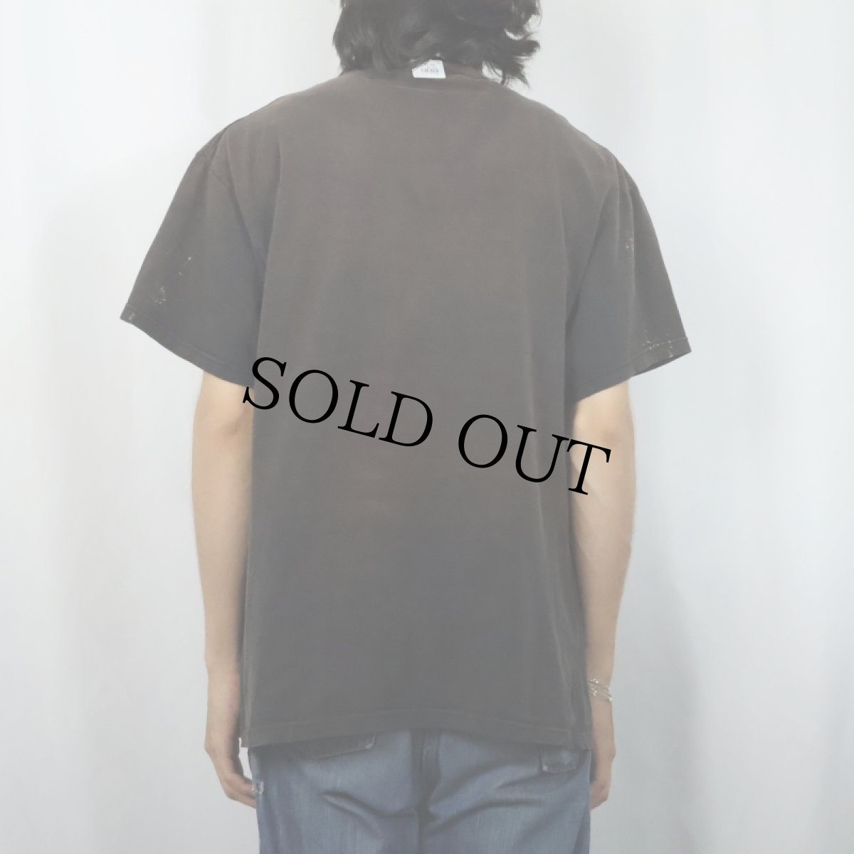 画像3: 90's USA製 "YOU SAY PSYCHO Like it's A BAD thing" ジョークプリントTシャツ BLACK L (3)