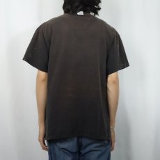 画像3: 90's USA製 "YOU SAY PSYCHO Like it's A BAD thing" ジョークプリントTシャツ BLACK L (3)