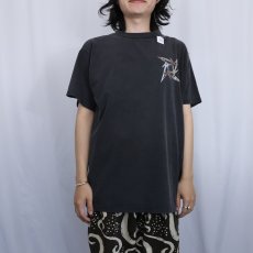 画像3: 90's METALLICA "NINJA STAR" ヘヴィメタルバンドTシャツ BLACK L (3)