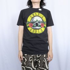 画像3: 80's GUNS N' ROSES USA製 ロックバンドTシャツ BLACK L (3)