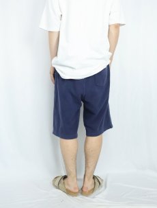 画像2: POLO Ralph Lauren ロゴ刺繡 鹿の子ショーツ NAVY L (2)