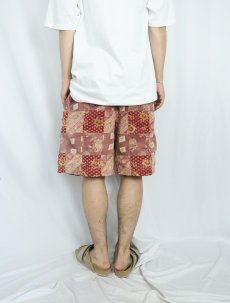 画像3: 90's POLO SPORT Ralph Lauren パッチワーク コットンスイムショーツ XL (3)