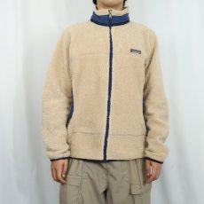 画像2: 90's Patagonia USA製 P.E.F レトロX フリースジャケット 初期型 L (2)
