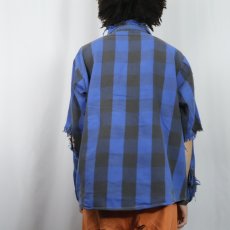 画像3: 70〜80's USA製 バッファローチェック柄 ヘビーネルシャツ  (3)