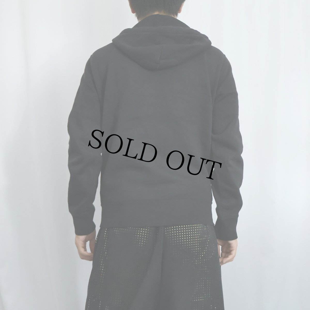画像3: POLO Ralph Lauren ロゴ刺繡 スウェットジップパーカー BLACK S (3)