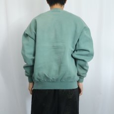 画像3: 90's RUSSELL ATHLETIC USA製 "HIGH COTTON" 前V 無地スウェット L (3)