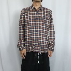 画像2: 2019AW Patagonia "ORGANIC COTTON" チェック柄 ネルシャツ M (2)