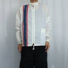 画像2: 70〜80's Swingster USA製 切り替えデザイン ナイロンレーシングジャケット L (2)