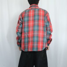 画像3: 70〜80's McGREGOR チェック柄 ヘビーネルシャツ 17-XL-17 1/2 (3)