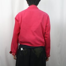 画像3: 70〜80s Louisville Kentucky Bred Sportswear コットンジップジャケット M (3)
