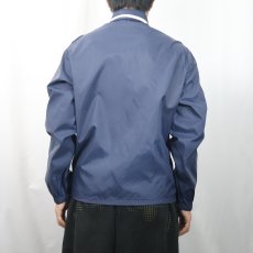 画像3: 60〜70's Champion C中ランタグ "LE MOYNE" ナイロンジップジャケット NAVY S (3)