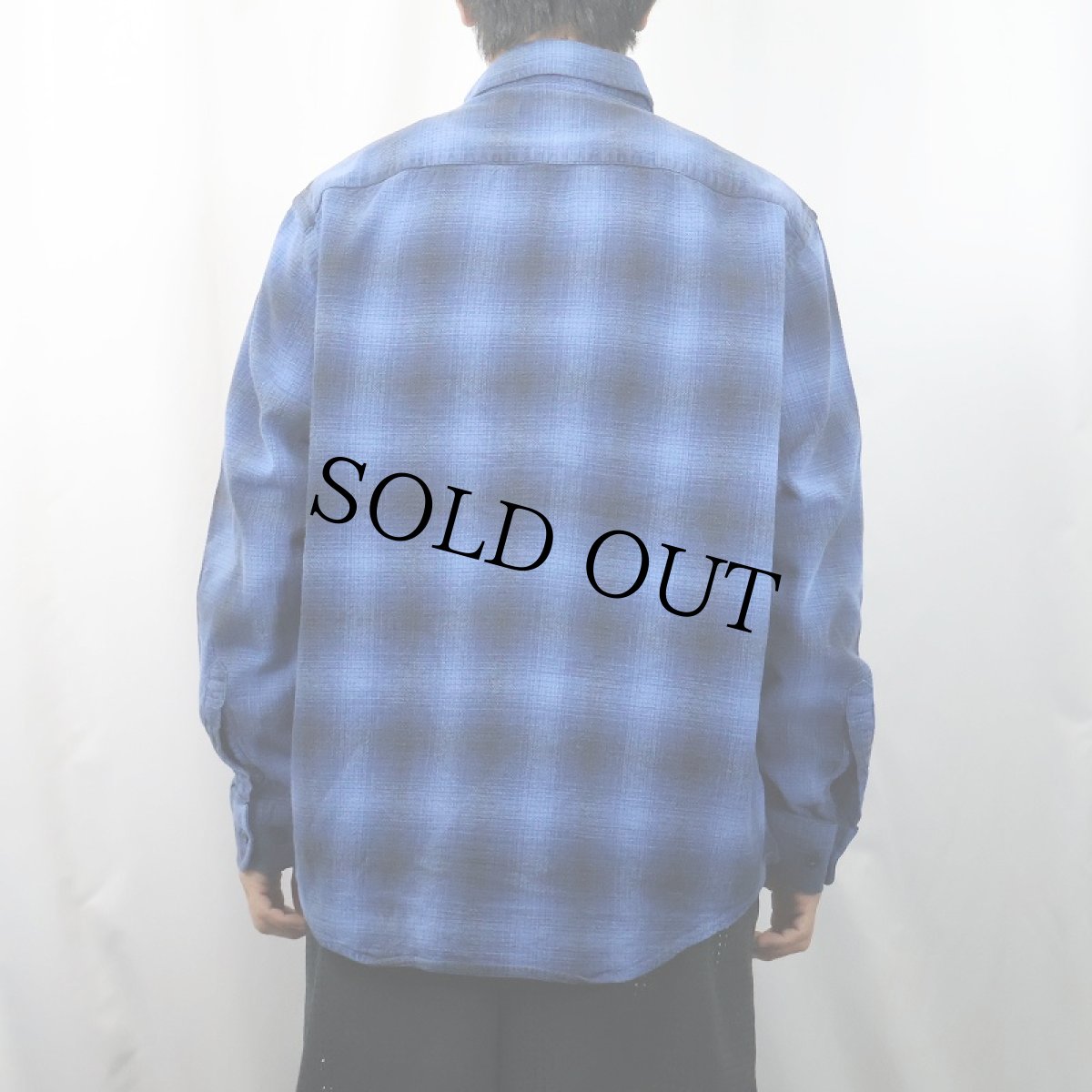 画像3: PENDLETON "MASON" オンブレーチェック柄 コットンボタンダウンシャツ XL (3)
