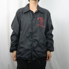画像3: 60〜70's Champion C中ランタグ "LOUISVILLE" ナイロンコーチジャケット BLACK (3)