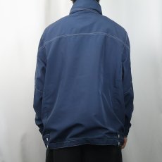 画像3: Eddie Bauer ナイロンジップジャケット NAVY XL (3)
