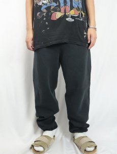 画像2: 90's RUSSELL ATHLETIC USA製 スウェットパンツ BLACK L (2)