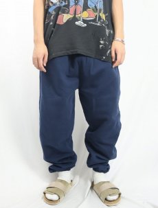 画像2: 2000's Champion REVERSE WEAVE 目付き スウェットパンツ NAVY XL (2)