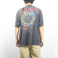 画像4: 90's ブート METALLICA "Don't Tread on Me" ヘヴィメタルバンドTシャツ BLACK XL (4)