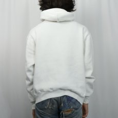 画像3: 90's RUSSELL ATHLETIC USA製 無地スウェットフーディー L (3)