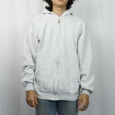 画像2: 90's RUSSELL ATHLETIC USA製 スウェットジップパーカー L (2)