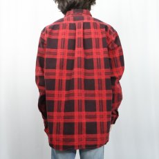 画像3: FILSON チェック柄 ヘビーネルシャツ L (3)
