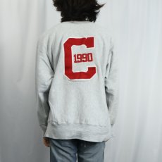 画像3: 80's Champion REVERSE WEAVE USA製 トリコタグ "CORNELL" パッチ付き スウェット XL (3)