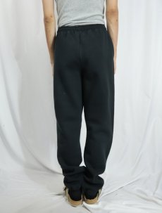 画像3: 90's RUSSELL ATHLETIC USA製 無地スウェットパンツ BLACK L (3)