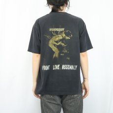 画像4: 90's FRONT LINE ASSEMBLY "PROPHECY" エレクトロ・インダストリアルバンドTシャツ BLACK XL  (4)