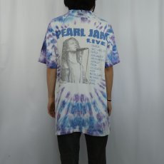 画像4: 90's PEARL JAM USA製 "Vitalogy" タイダイ オルタナティブロックバンドツアーTシャツ XL (4)