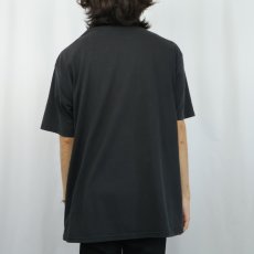 画像3: 90's JERZEES USA製 無地Tシャツ BLACK XL (3)