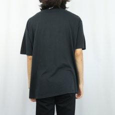 画像3: 90's JERZEES USA製 無地Tシャツ BLACK XL (3)
