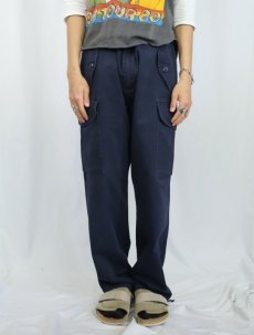 画像2: "CANADIAN TYPE" コンバットパンツ NAVY W35 (2)
