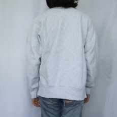 画像3: 90's MV SPORT USA製 REVERSE WEAVE TYPE ''NAVY'' プリントスウェット L (3)