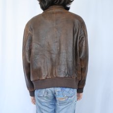 画像3: Mark Shale レザージャケット M (3)