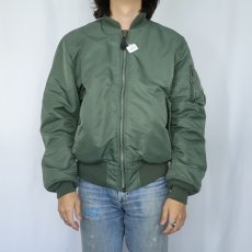 画像3: 民間品 ALPHA INDUSTRIES, INC MA-1 フライトジャケット  (3)