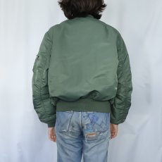 画像4: 民間品 ALPHA INDUSTRIES, INC MA-1 フライトジャケット  (4)