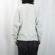 画像3: 80's Champion REVERSE WEAVE USA製 トリコタグ "GEORGETOWN UNIVERSITY" プリントスウェット L (3)