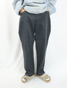 画像2: POLO Ralph Lauren コットン×ポリエステルパンツ GRAY W38 (2)