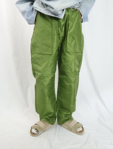画像2: 〜80's "MILITARY TYPE" ナイロンパンツ W35 (2)