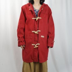 画像2: 90's〜 DENIM & Co. ブランケットライナー付き カラーデニムダッフルコート 2X (2)
