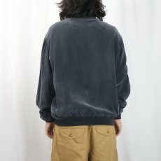 画像3: 80〜90's Alan Stuart USA製 レーヨンジップジャケット L (3)